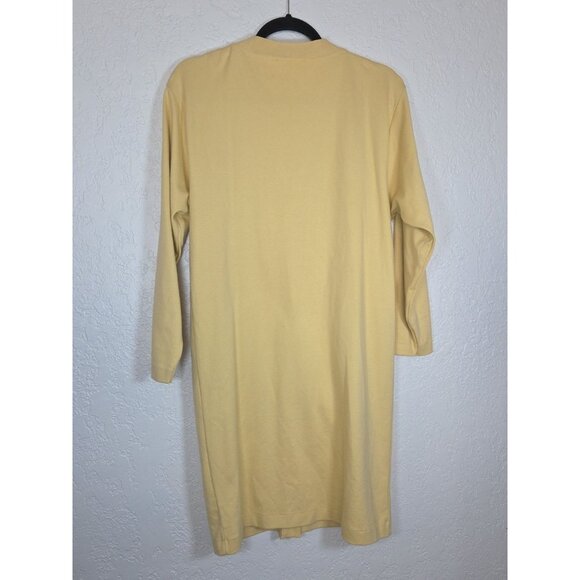 Womens Neiman Marcus Button Front Long Cardigan Preppy - Picture 3 of 4